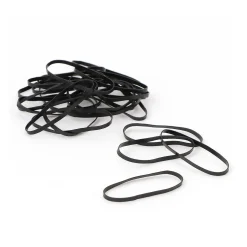 Accessoires Pour Cheveux^Muji 25 élastiques noirs