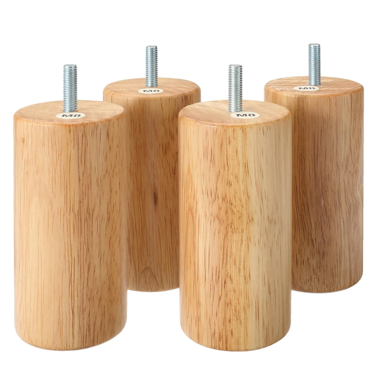 Lits^Muji 4 pieds en bois naturel 12cm