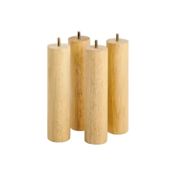 Lits^Muji 4 pieds en bois naturel 26cm