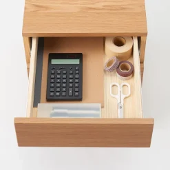 Bureau|Armoires^Muji Armoire de bureau en bois de chêne