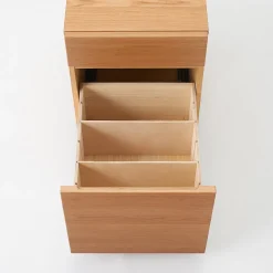 Bureau|Armoires^Muji Armoire de bureau en bois de chêne