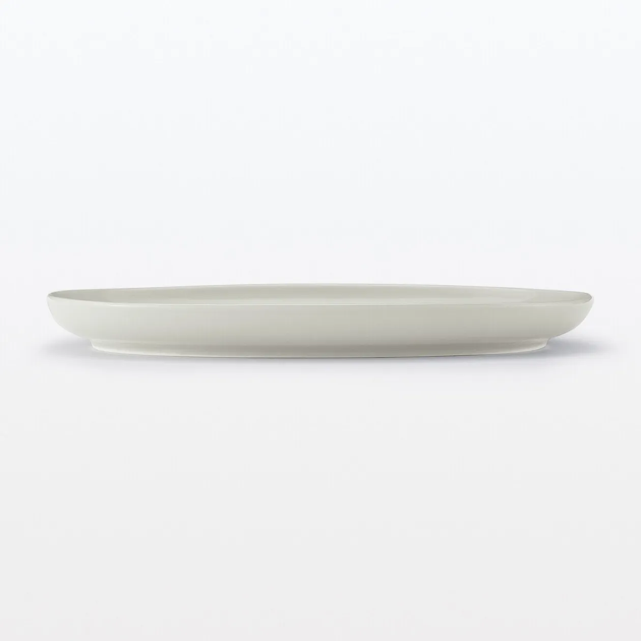 Vaisselle^Muji Art de la table du quotidien ‐ Assiette ovale S