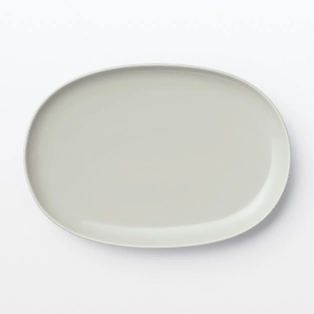 Vaisselle^Muji Art de la table du quotidien ‐ Assiette ovale S