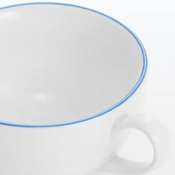 Verrerie^Muji Art de la table du quotidien - Tasse à thé à bande bleue