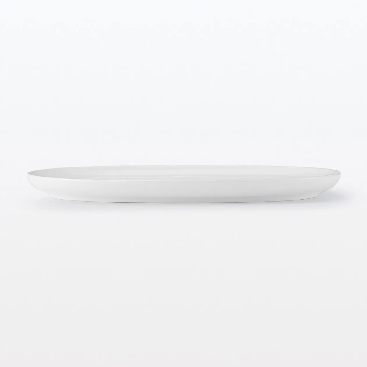 Vaisselle^Muji Art de la table du quotidien ‐ Assiette ovale L