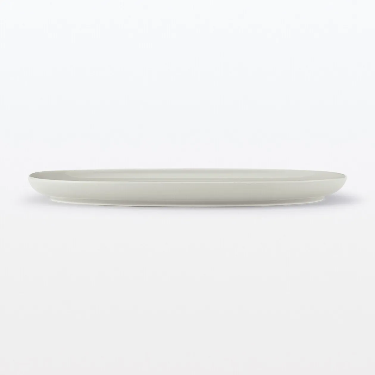 Vaisselle^Muji Art de la table du quotidien ‐ Assiette ovale L