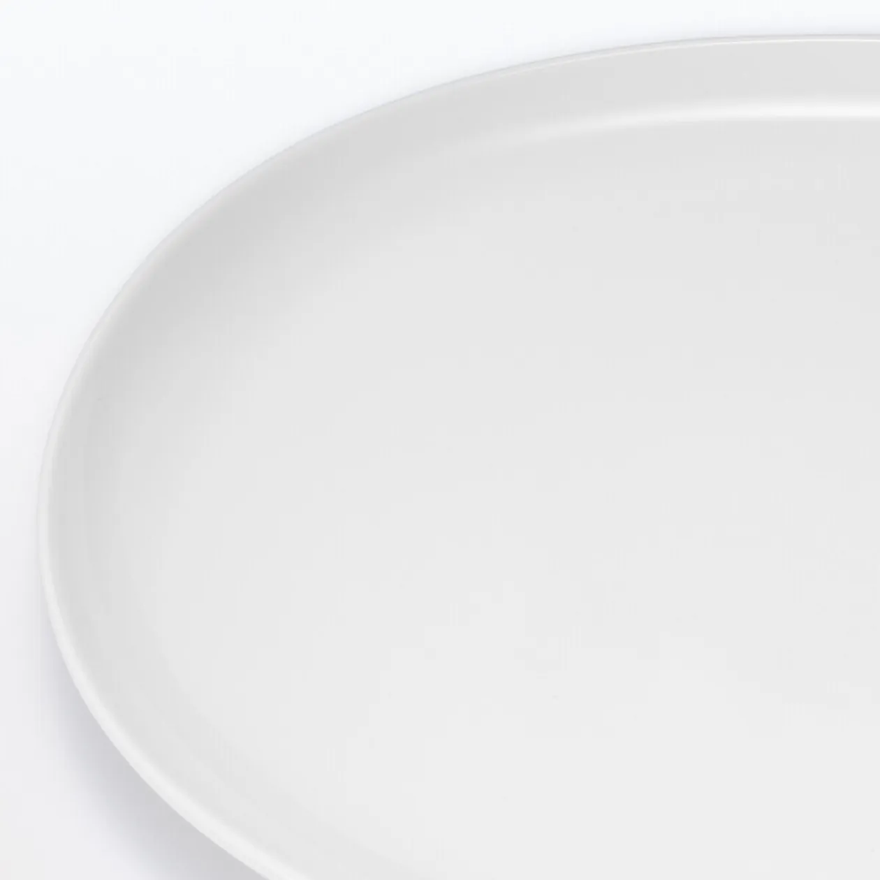 Vaisselle^Muji Art de la table du quotidien ‐ Assiette ovale L