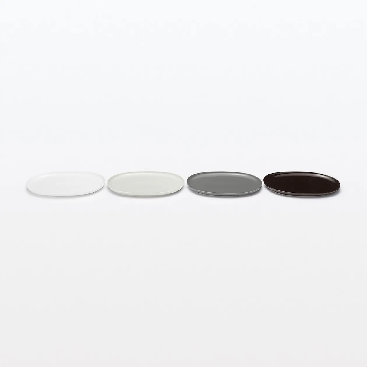 Vaisselle^Muji Art de la table du quotidien ‐ Assiette ovale L