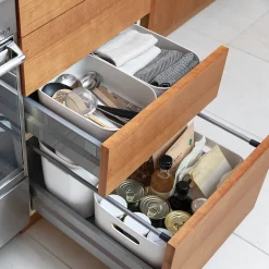 Rangements En Polyéthylène Souple^Muji Bac en polyéthylène souple L25.5X P36X H16cm