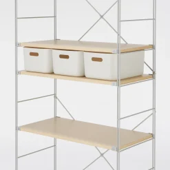 Rangements En Polyéthylène Souple^Muji Bac en polyéthylène souple L25.5X P36X H16cm