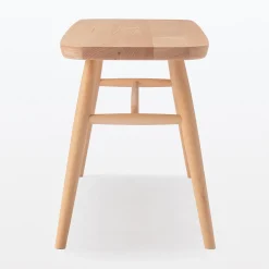Chaises, Bancs Et Tabourets^Muji Banc en hêtre massif à pieds arrondis