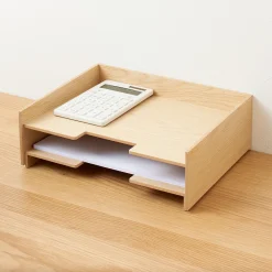 Rangements En Bois|Boîtes Et Rangement De Bureau^Muji Bannette en bois