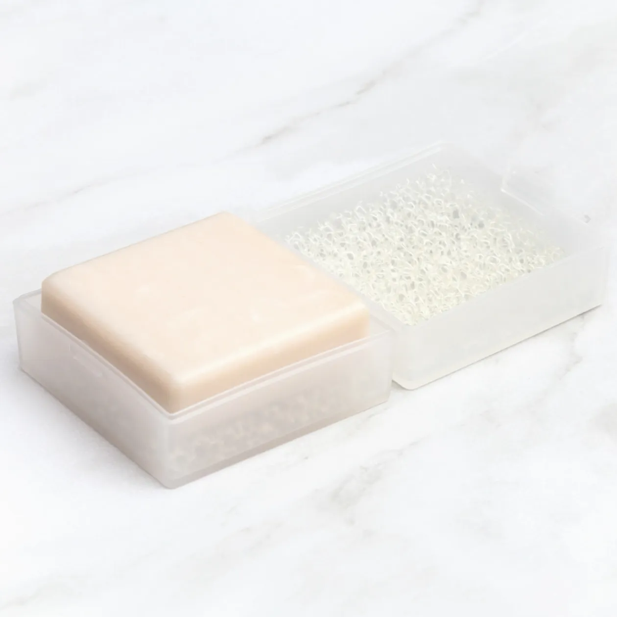 Bain Et Douche^Muji Barre nettoyante visage hydratante vegan format voyage