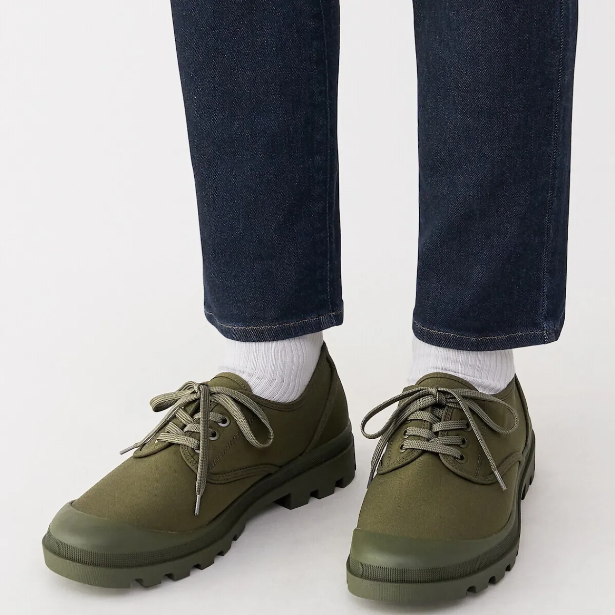 Chaussures|Chaussures^Muji Baskets style utilitaire déperlante