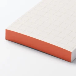 Carnets Pointillés Et Graphiques|Fournitures De Bureau^Muji Bloc-notes coloré à grille, Grand