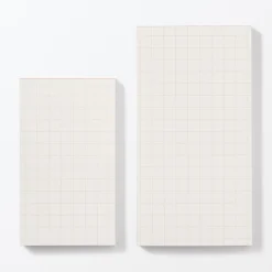 Carnets Pointillés Et Graphiques|Fournitures De Bureau^Muji Bloc-notes coloré à grille, Grand