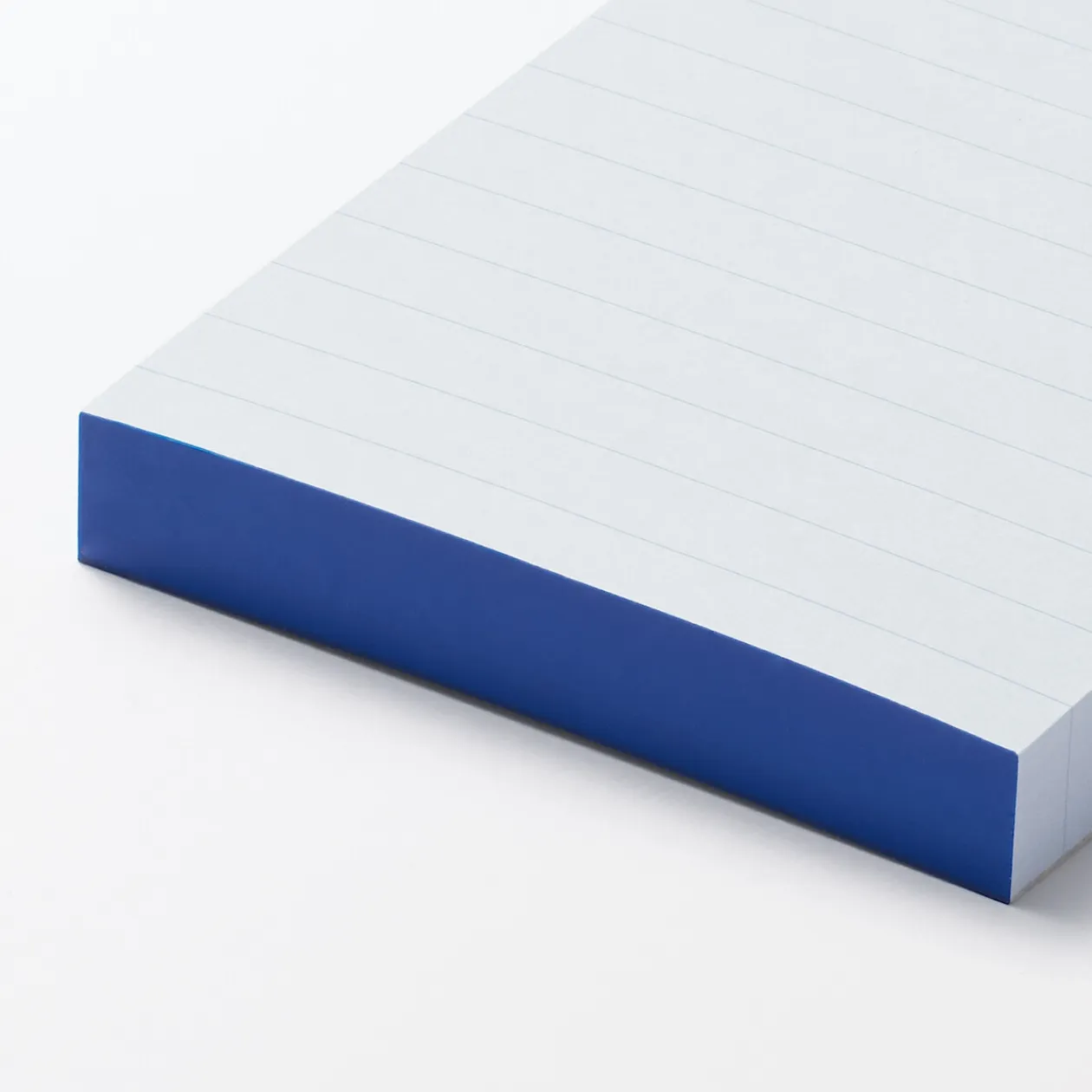 Cahiers À Lignes|Fournitures De Bureau^Muji Bloc-notes coloré à lignes horizontales, Grand