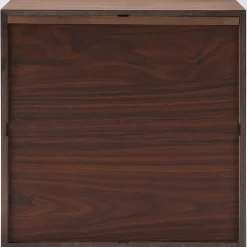 Étagères Modulables En Bois^Muji Bloc‐tiroir en noyer ‐ 4 tiroirs (Dont Eco‐part. 0,82 €)