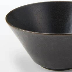 Vaisselle^Muji Bol à nouilles Mino Ware ‐ Glaçure noire
