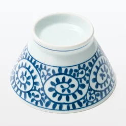 Vaisselle^Muji Bol à riz en porcelaine Hasami ‐ Motifs arabesque, Petite