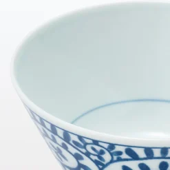 Vaisselle^Muji Bol à riz en porcelaine Hasami ‐ Motifs arabesque, Petite
