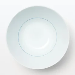 Vaisselle^Muji Bol à riz en porcelaine Hasami - Motif maille, Grande