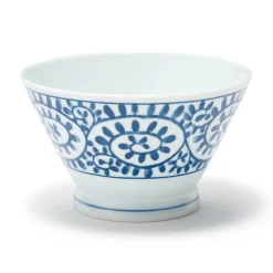 Vaisselle^Muji Bol à riz en porcelaine Hasami - Motif arabesque, Grande