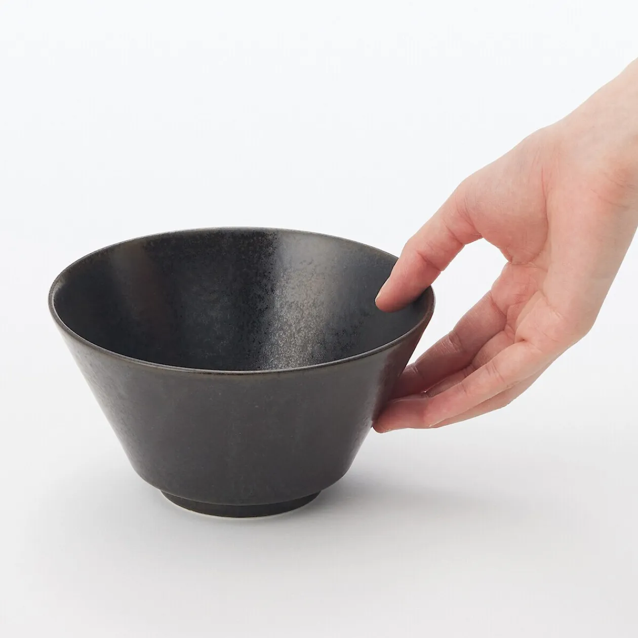 Vaisselle^Muji Bol Mino Ware ‐ Glaçure noire