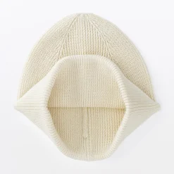 Chapeaux|Chapeaux^Muji Bonnet en coton et soie