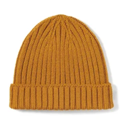 Chapeaux|Chapeaux^Muji Bonnet unisexe en laine côtelée antidémangeaisons