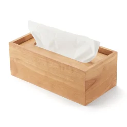 Rangements En Bois^Muji Boîte à mouchoirs en bois 24.5 x 12 x 9 cm