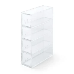 Rangements En Acrylique^Muji Boîte 4 tiroirs en acrylique L6.7X P17.5X H25cm