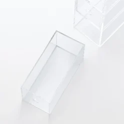 Rangements En Acrylique^Muji Boîte acrylique 3 tiroirs L8.6X P17X H25.2cm