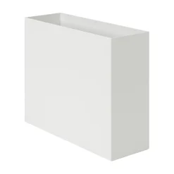 Petits Rangements En Polypropylène|Boîtes Et Rangement De Bureau^Muji Boîte archive droite grise en PP L10X P32X H24cm