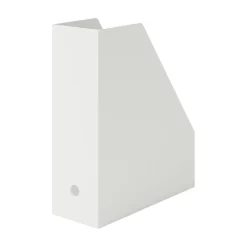 Petits Rangements En Polypropylène|Boîtes Et Rangement De Bureau^Muji Boîte archives grise en biais en PP L10X P27.7X 31.6cm