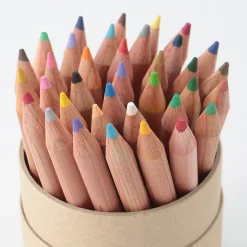 Packs De Stylos Et Crayons|Crayons Et Portemines^Muji Boîte de 36 mini‐crayons de couleur