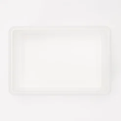 Rangements En Polypropylène^Muji Boîte de rangement ouverte en PP ‐ 25cm S