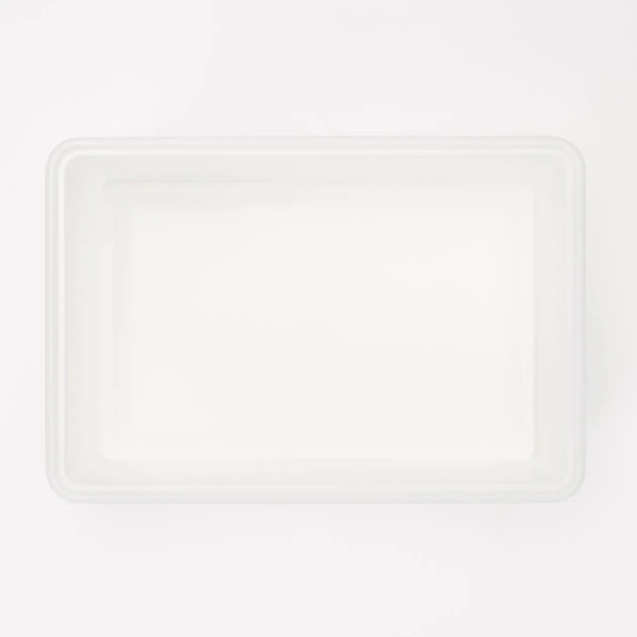 Rangements En Polypropylène^Muji Boîte de rangement ouverte en PP ‐ 25cm S