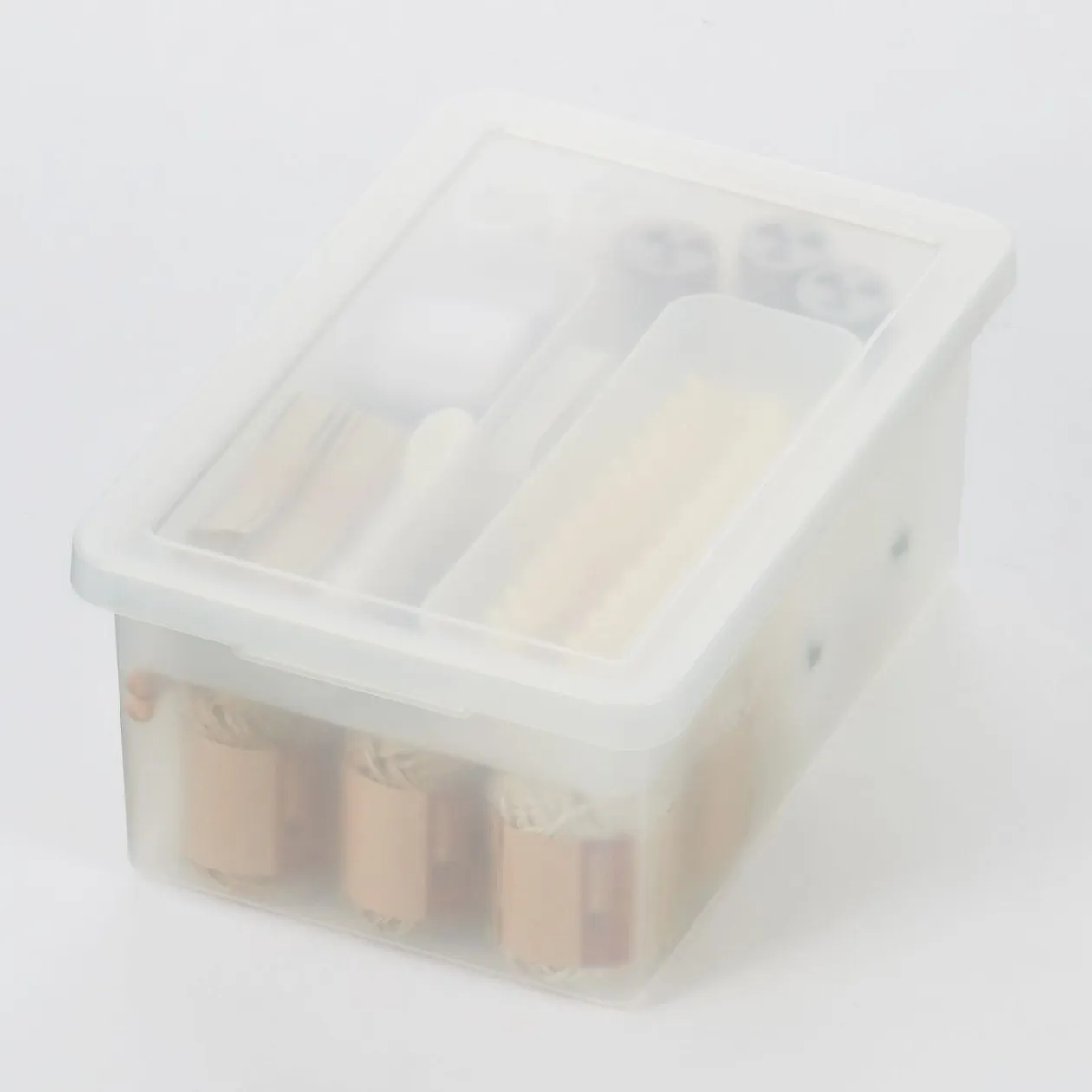 Rangements En Polypropylène^Muji Boîte de rangement ouverte en PP ‐ 25cm S