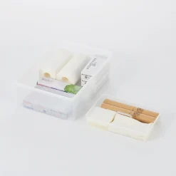 Rangements En Polypropylène^Muji Boîte de rangement ouverte en PP ‐ 50.5cm  S