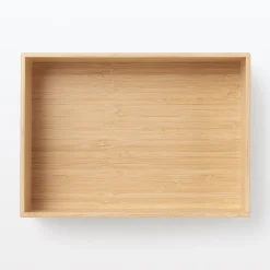 Rangements En Bois|Boîtes Et Rangement De Bureau^Muji Boîte empilable en bambou, 26 x 18.5 x 8.5 cm