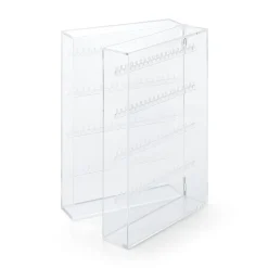 Rangements En Acrylique^Muji Boîte en acrylique pour colliers et boucles d'oreilles L17.5X P8.8X H25cm