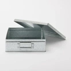 Rangements En Métal^Muji Boîte en fer blanc