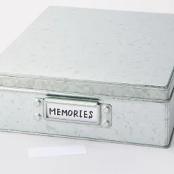 Rangements En Métal^Muji Boîte en fer blanc