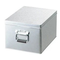 Rangements En Métal^Muji Boîte en métal galvanisé L