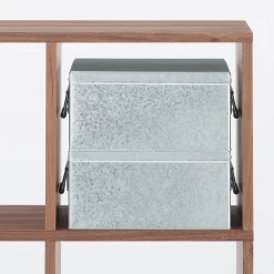 Rangements En Métal^Muji Boîte en métal galvanisé L