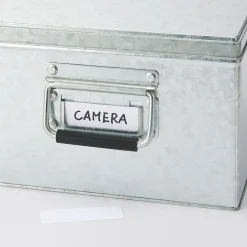 Rangements En Métal^Muji Boîte en métal galvanisé L