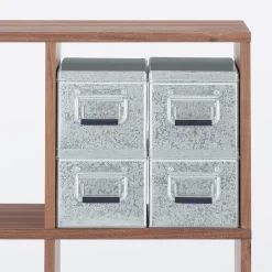 Rangements En Métal^Muji Boîte en métal galvanisé L19X P29X H16cm