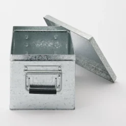 Rangements En Métal^Muji Boîte en métal galvanisé L19X P29X H16cm