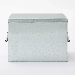 Rangements En Métal^Muji Boîte en métal galvanisé L26X P37X H24cm